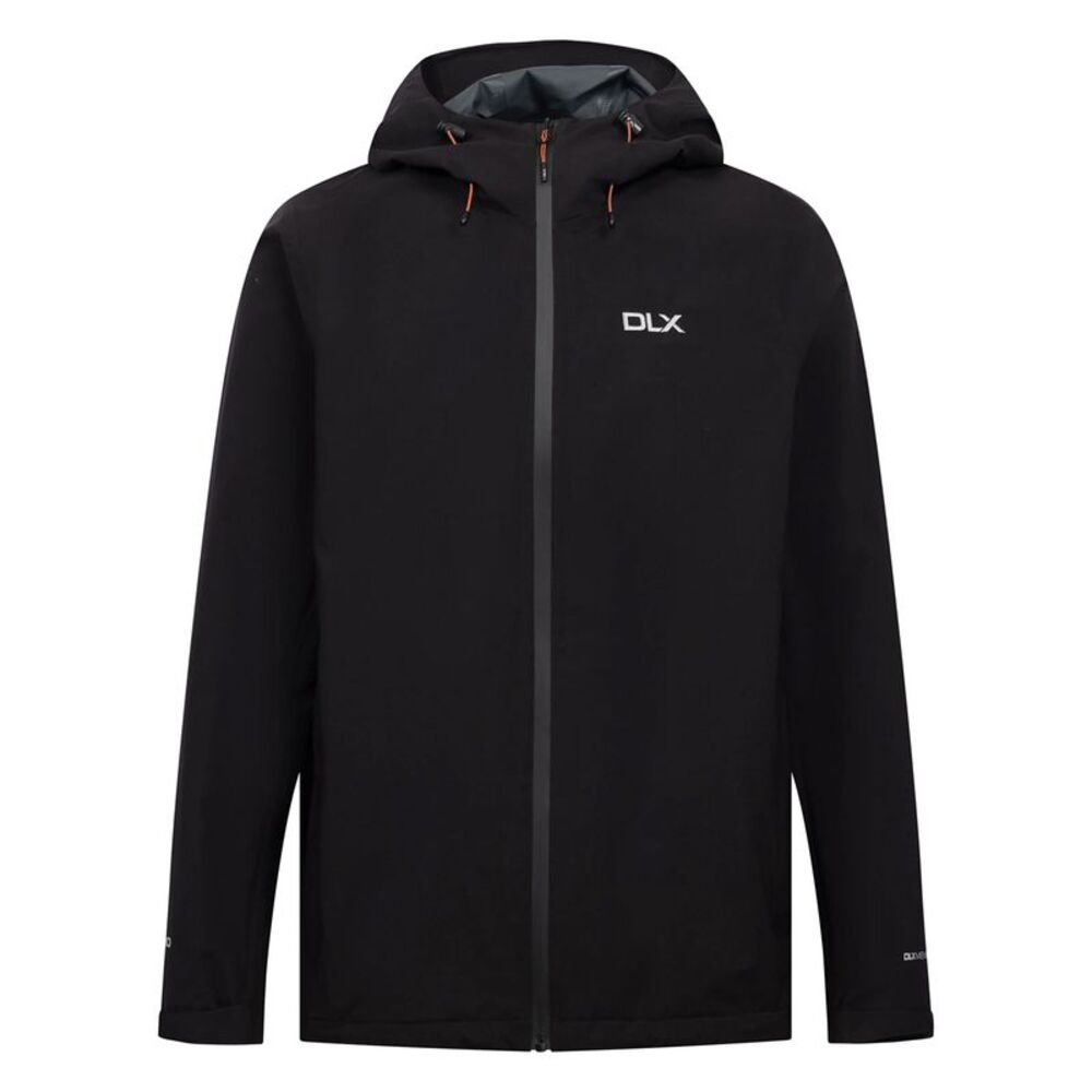 Trespass Mens Langais Waterproof Jacket / Black